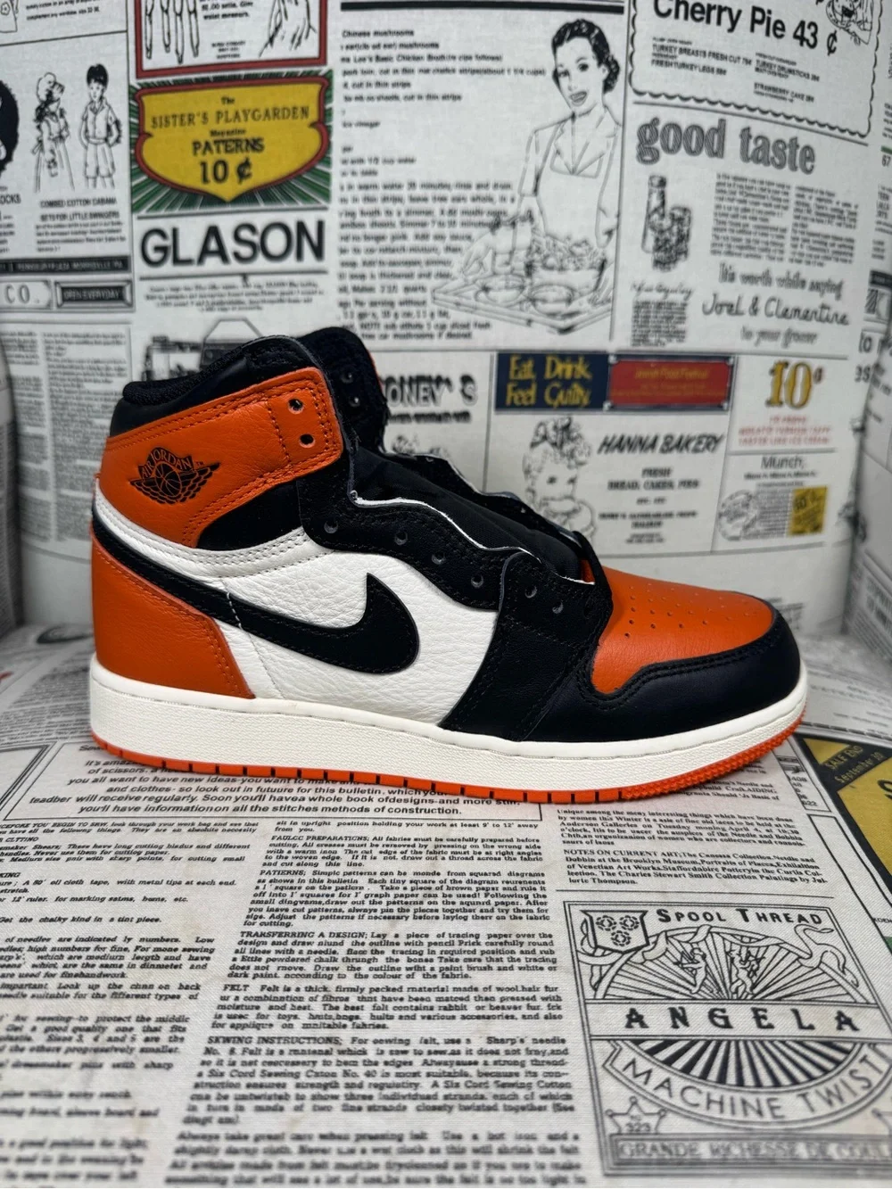 Nike Air Jordan 1 Retro High OG Shattered Backboard FD1437-008 GS 5.5Y